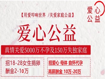 秭归捐卵助孕生子 爱心志愿者招募